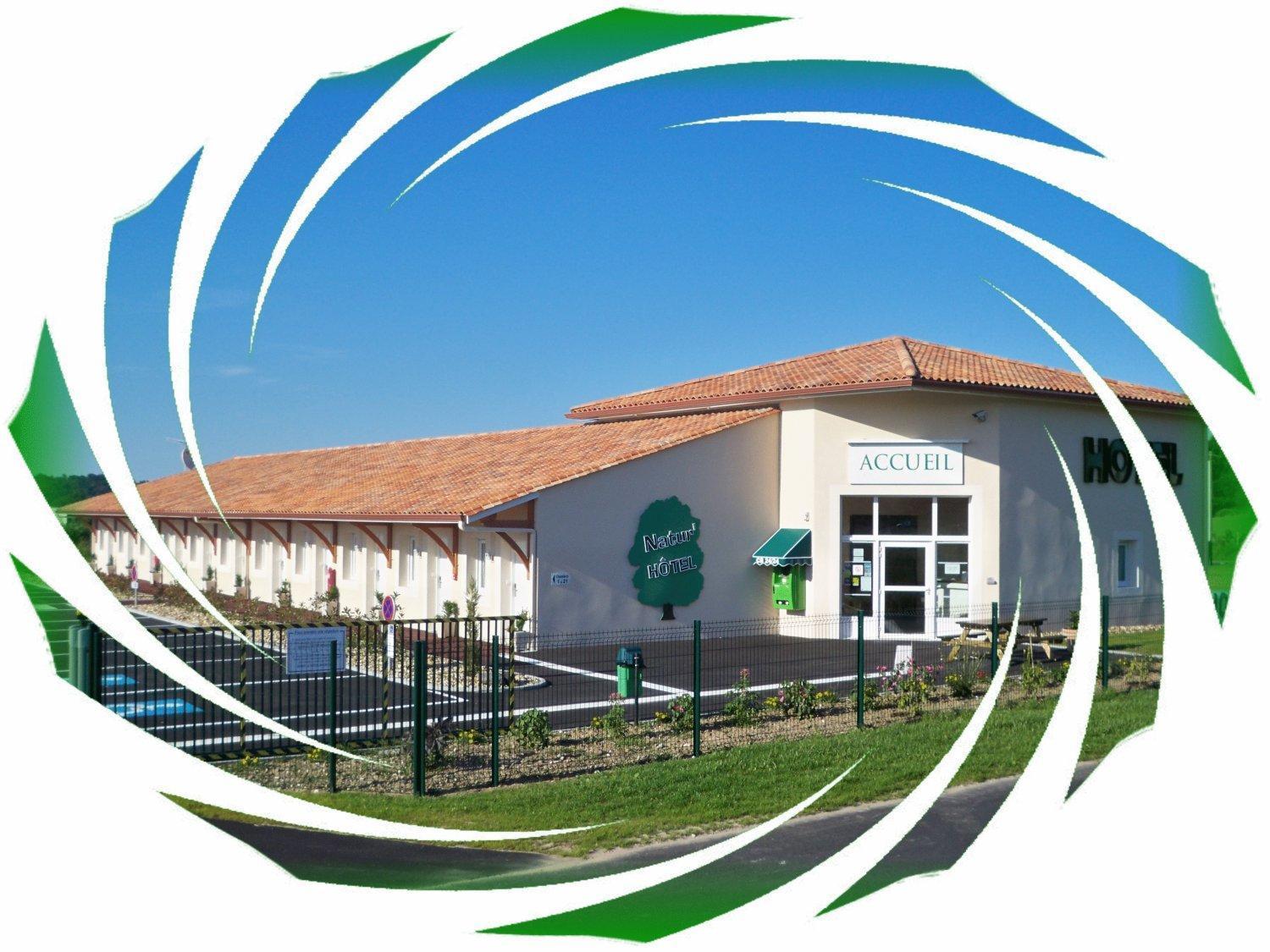 Natur'Hotel Menesplet Bagian luar foto